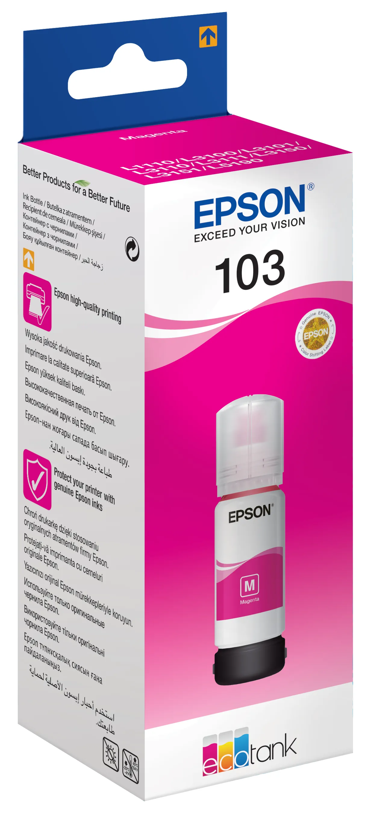 Epson No 103 Ink Magenta ET00S34A | Waltons