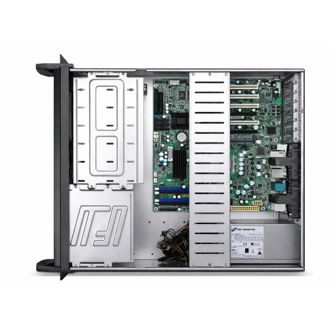 Cattex 4U 450MM Black Rackmount Chassis - Components | Eurobyte