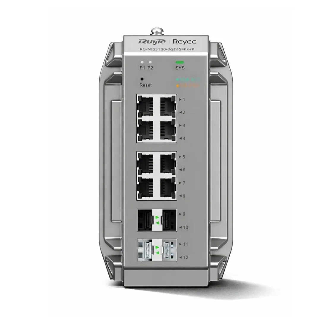Ruijie 12 Gigabit POE+ True Industrial-Grade Switch - Networking | Eurobyte