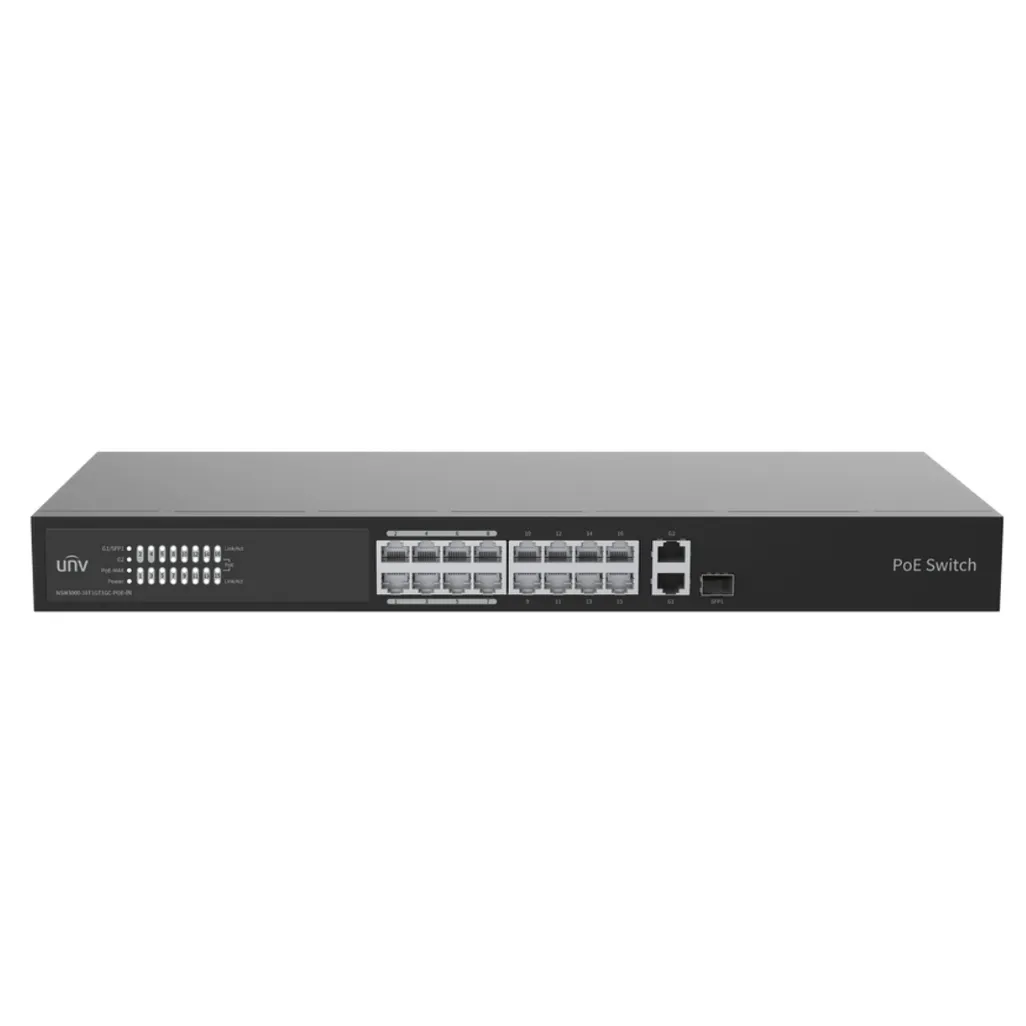 Uniview Switch NSW3000-16T1GT1GC-POE-IN – CCTV | Eurobyte