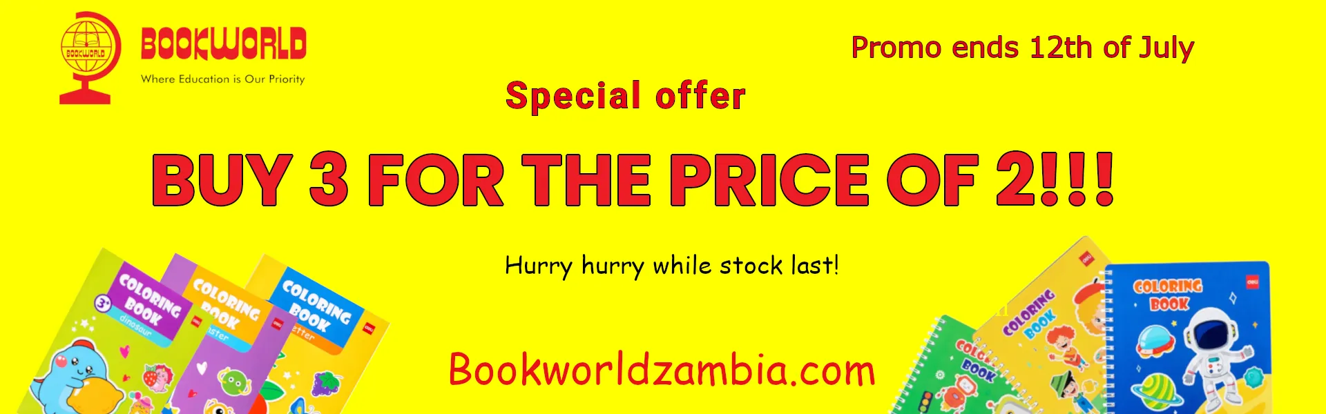 Buy 3 for the price of 2!!!
