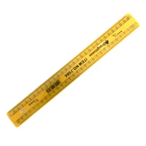 FLAT SCALE RULER 1:1/1:2 A31-215 | SchoolsLoyaltyLink