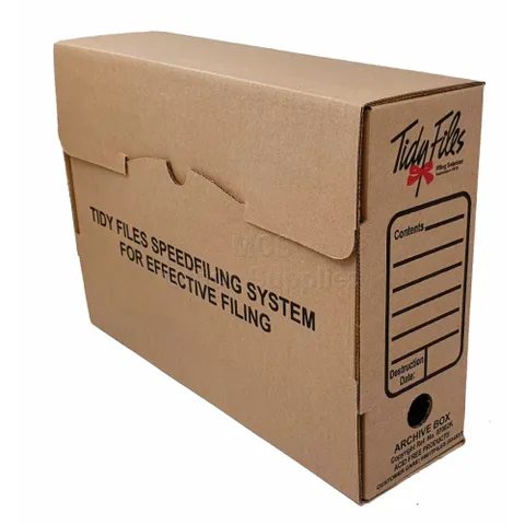 Box Archive 110x260x365 Collapsible Storage Kraft | SchoolsLoyaltyLink