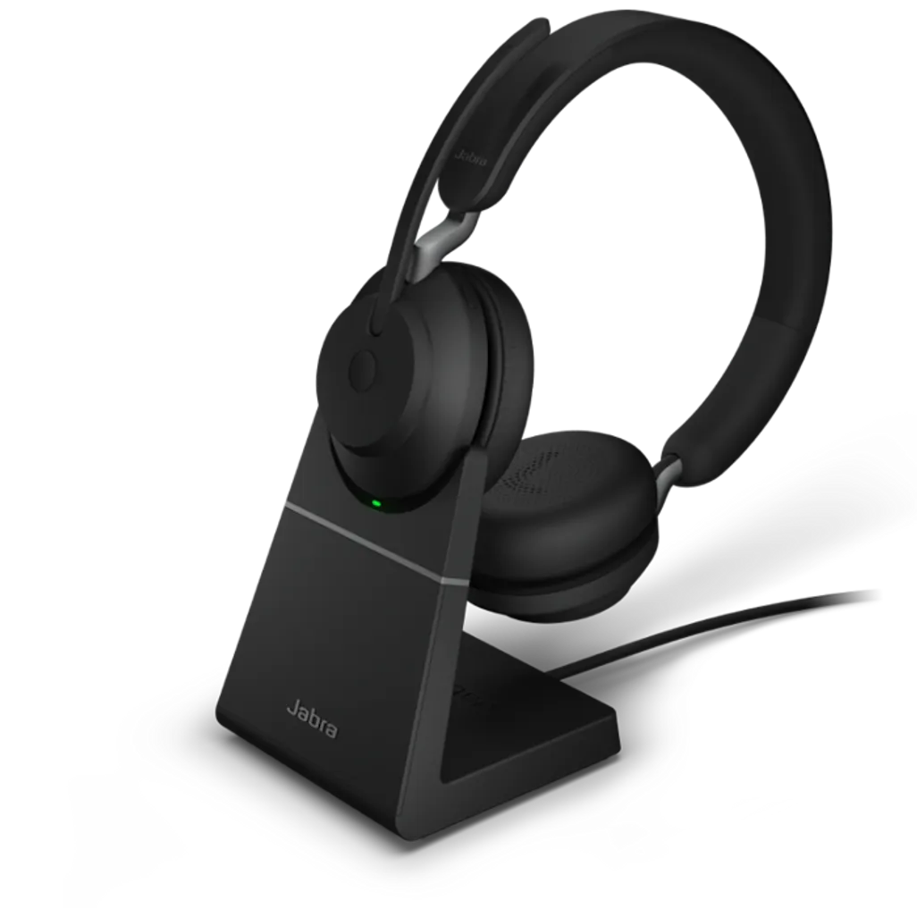 26599 Jabra Evolve2 65, Link380a MS Stereo Stand Black - HS | Better Home